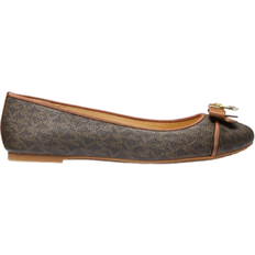 Michael Kors Honey Signature Logo Ballet Flat - Brown