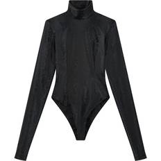 Úchè Turtleneck Bodysuit - Black