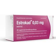 Estrokad Vagitorium 0.03mg 30 st Stolpiller