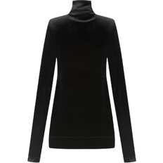 Úchè Velvet Mini Dress - Black
