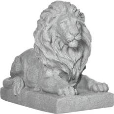 Northio Lion Skulptur Værbestandig Hage Ornament
