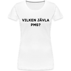 My Angry Socks Vilken Jävla Pms Premium T-shirt Women - White