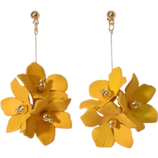 Shein Flower Design Drop Earrings