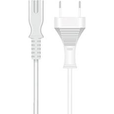 C7 5m Qnect Mains cable Euro-connector type C7, 5m, White