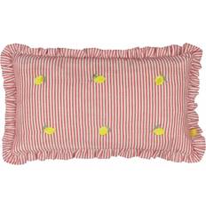 Yellow Scatter Cushions Furn Les Fruites Lemons Cushion 30 x 50 cm Red/White Complete Decoration Pillows Red, Yellow
