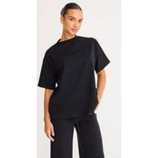Canvas Tops PrettyLittleThing Basic Oversized T-shirt - Black