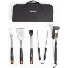 5 -Piece BBQ Tools Set with Case Kit