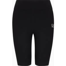 Cykling - Dame Tights EA7 Emporio Armani Hight Waist Poly Cycle Shorts - Black