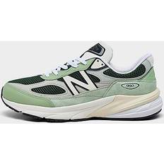 New Balance Men's Made in USA 990v6 Casual Shoes - Avocado/Natural Mint