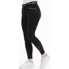 Black Horse Whips EquiThème Full Grip Riding Trousers for Women Claudine - Noir