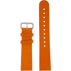 Triwa Stitch 20mm Watch Strap - Orange/Silver