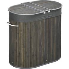 Laundry Sorter Grey (60.5 cm H X 62.5 cm W X 37 cm D)