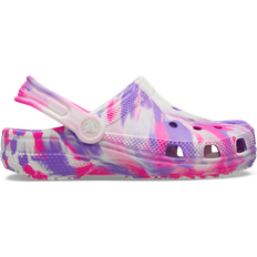 Crocs Girls Preschool Classic Girls' Preschool Shoe Pink Crush/Multi/Purple 12.0