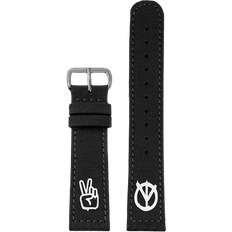 Triwa Peace 20mm Watch Strap - Black