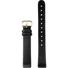 Triwa Petite Tarnsjo 14mm Watch Strap - Black/Gold