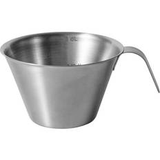 Anders Petter Köksutrustning Anders Petter Steel Essentials 1 dl Børstet Målebeger 1L 4.5cm