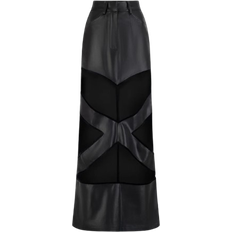 Úchè X Cut Out Maxi Skirt - Black