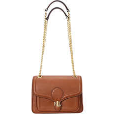 Lauren Ralph Lauren Skuldertaske Bradley - Brun/Guld