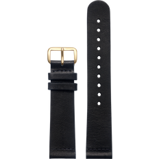 Triwa Collab 20mm Watch Strap - Black/Gold