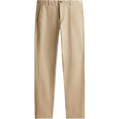 H&M Herre Beige Slim Fit Chinos bomull