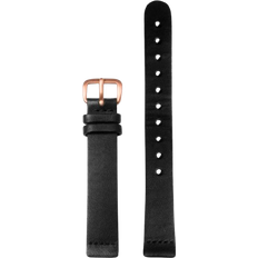 Triwa Petite Tarnsjo 14mm Watch Strap - Black/Rose