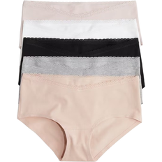 H&M Mama Hipster Briefs 5-pack - Light Beige/White/Black