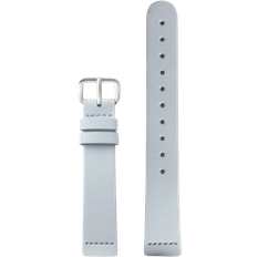 Triwa Super Slim 16mm Watch Strap - Light Gray/Silver
