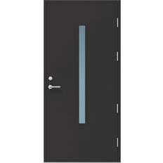 Kaski Soldrömmar Perugia Ytterdörr Frostat glas S 7502-B V (90x200cm)