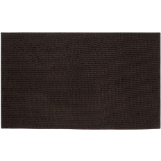 Noodle Bath Mat Chocolate Brown