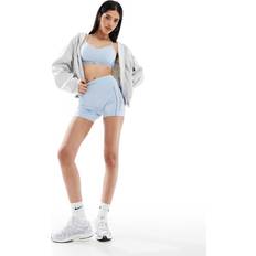 Dam - Silke/Siden Shorts Nike One Training Dri-FIT Gym Life - Ljusblå