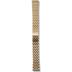 Triwa Brace Super Slim 16mm Watch Strap - Gold