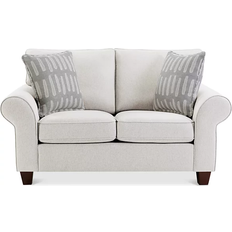 Macy's Saeville 66 Inch Fabric Loveseat Sofa 66" 2 Seater