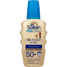 Soltan bottles of soltan kids once spf 50 spray 50+ lotion 200ml