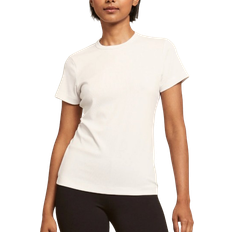 Boody Women's Ribbed Crew Neck T-Shirt - Ecru