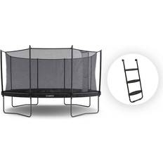 North Trampoline North Pioneer Studsmatta Oval 5,0 m x 3,5 m + Stege