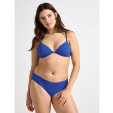 Blåa Bikinis Lindex Ribbad Bikiniunderdel