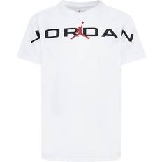 Abbigliamento per bambini Jordan MJ Air Stretch Short Sleeve Crew - Bianco