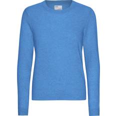Colorful standard merino wool crew Colorful Standard Women Light Merino Wool Crew - Pacific Blue