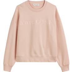 Marc O'Polo Dam Tröjor Marc O'Polo Crew Neck Dam Långärmade Blusar - Chalky Peach