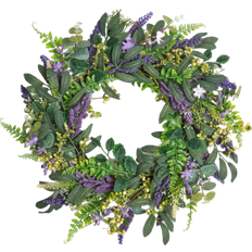 Lush Lavender Wreath 50 cm Green/Purple
