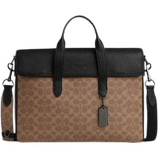 Computer Bags Coach Sullivan Portfolio Brief In Signature Canvas - Multi