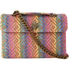 Kurt Geiger Kensington Bag - Rainbow Woven Shoulder Bag - Multi-Coloured