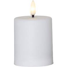 Paula Flamme LED Ljus Vit 10 cm Skymningsrelä
