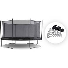 North Trampoline Pioneer Oval Trampoline 350x250cm + Safety Net + Support Set