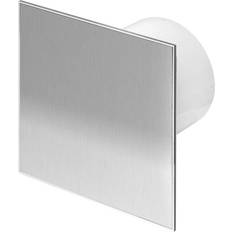 Awenta Väggventilationsfläkt Luftsugare 100 mm Rostfritt Stål