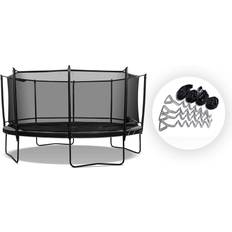 North Trampoline Legend Oval Trampoline 350x250cm + Safety Net + Support Set