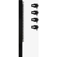 Gardinskinne Konveks 250 cm Sort