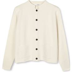 Sibin Linnebjerg Dell Cardigan - Offwhite