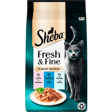 Sheba Fresh & Fine in Sauce Lachs Thunfisch Forelle 6 St