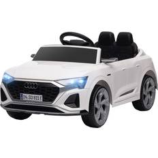 Elbil till barn audi Aiyaplay Elbil För Barn Audi Q8 Med Fjärrkontroll Vit